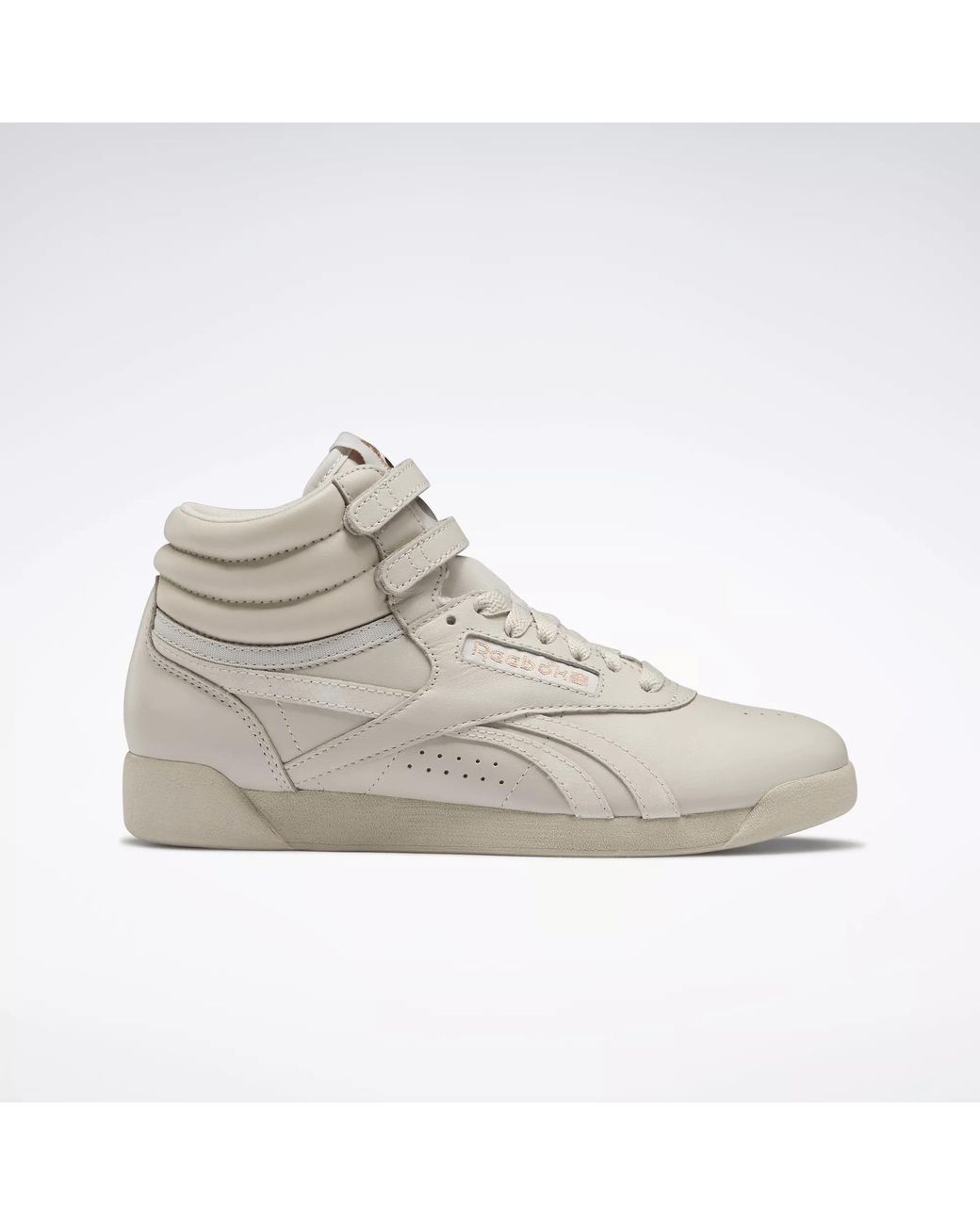 Reebok Cardi B Freestyle Hi Shoes in Gray Lyst