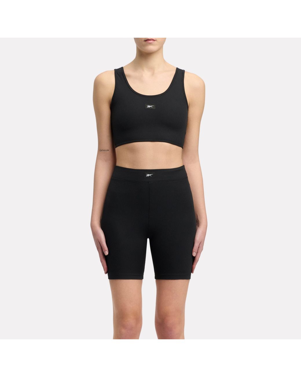 Reebok Id Train Rib Bralette, Vrouw, Afmeting in het Black