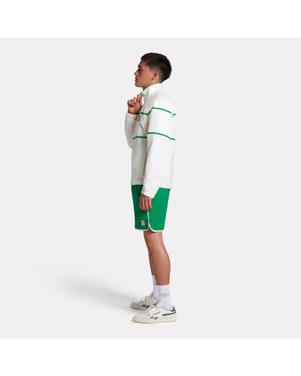 Reebok Green Windbreaker