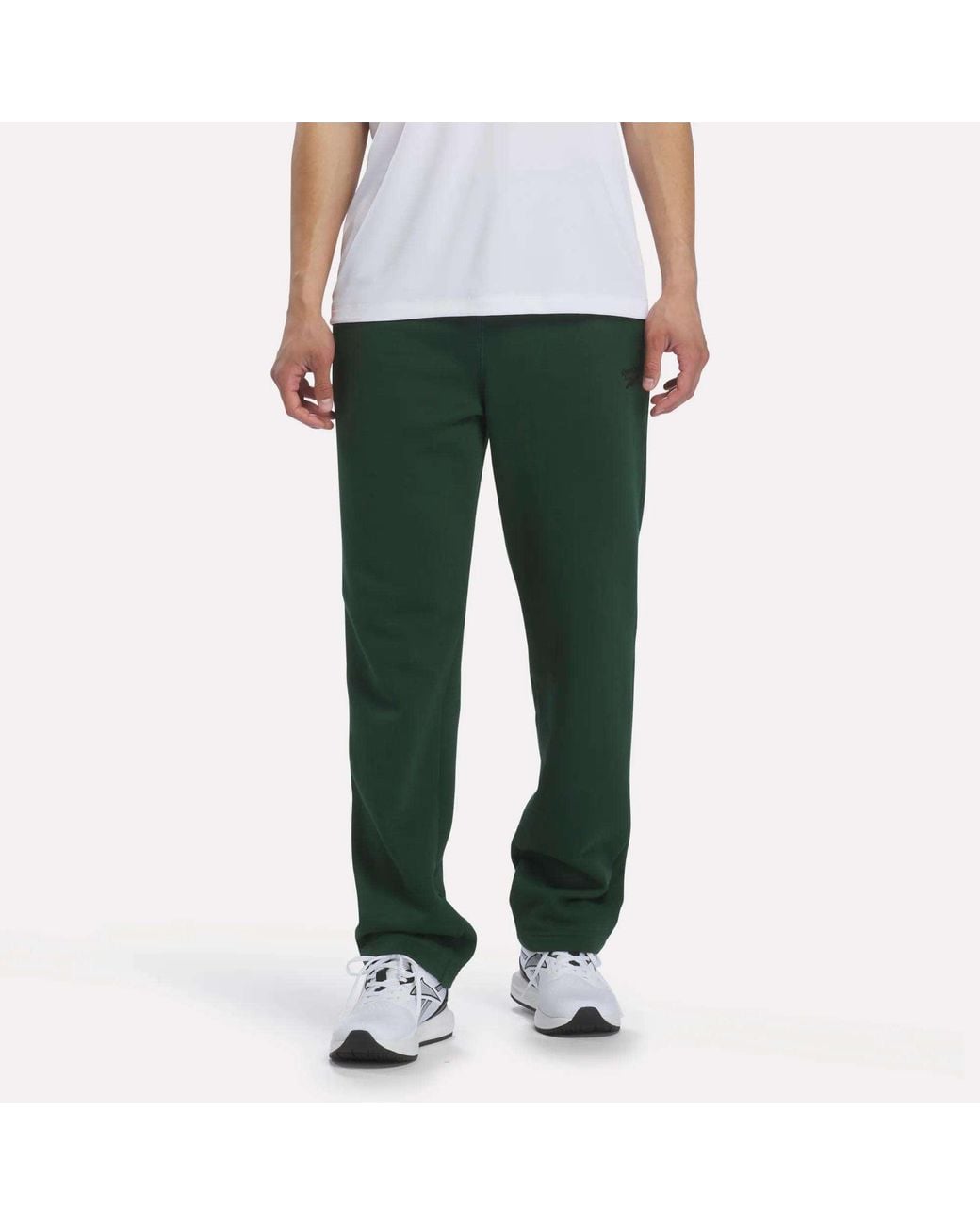 Reebok Green Open Hem Pants for men