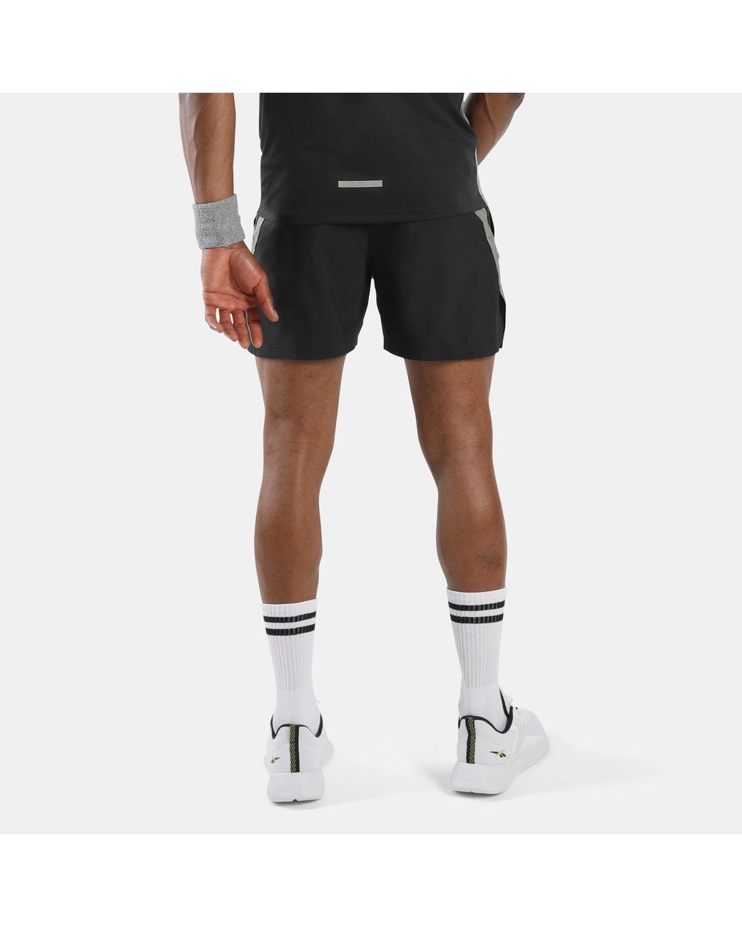 Reebok Black Id Run 5" Shorts