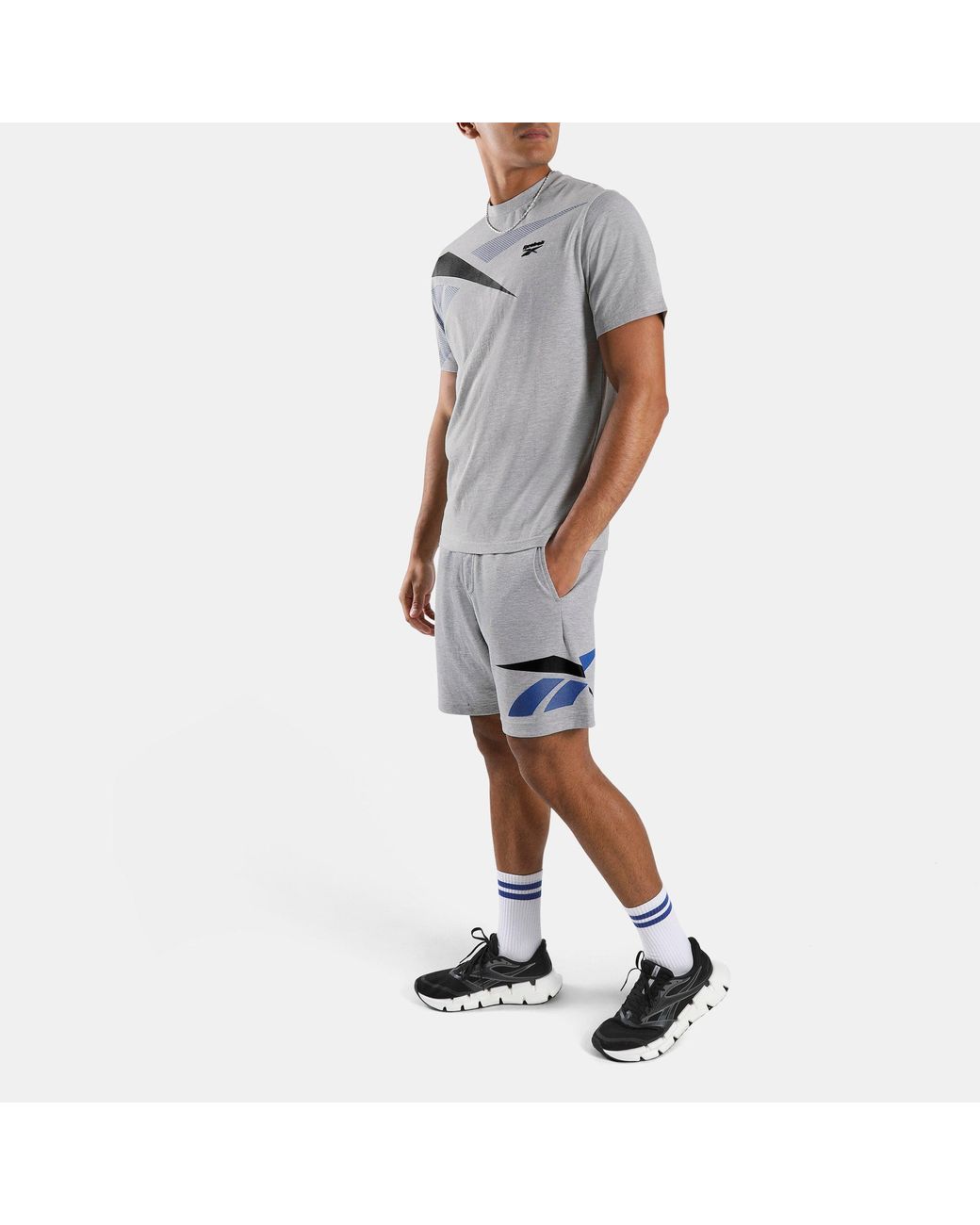 Reebok Multicolor Logo Placecement Pique Shorts