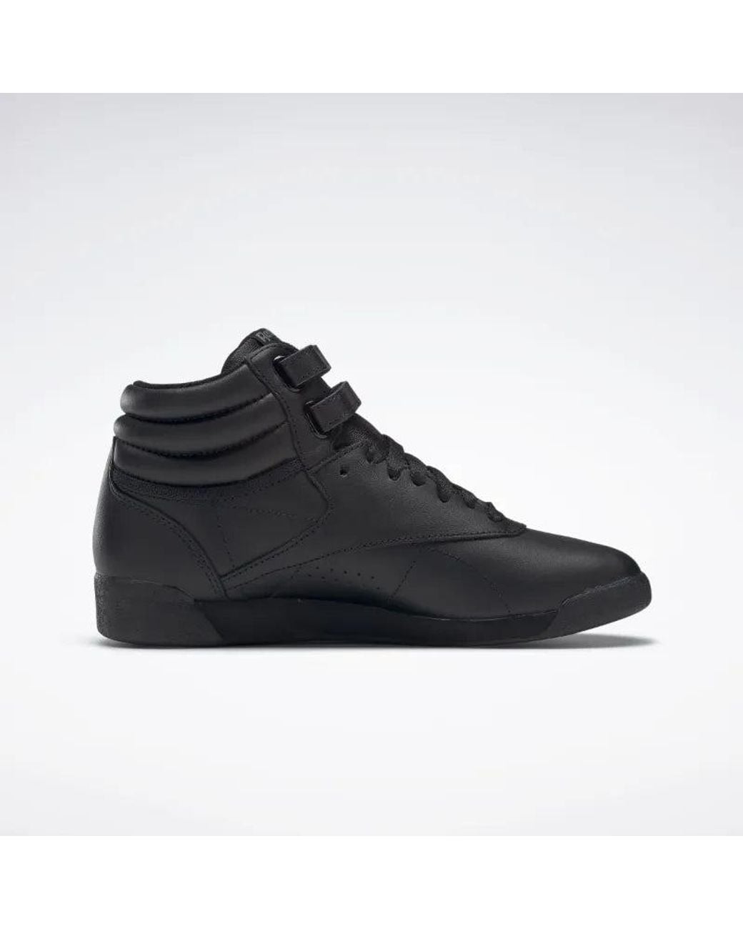 Reebok Black Freestyle Hi Trainers