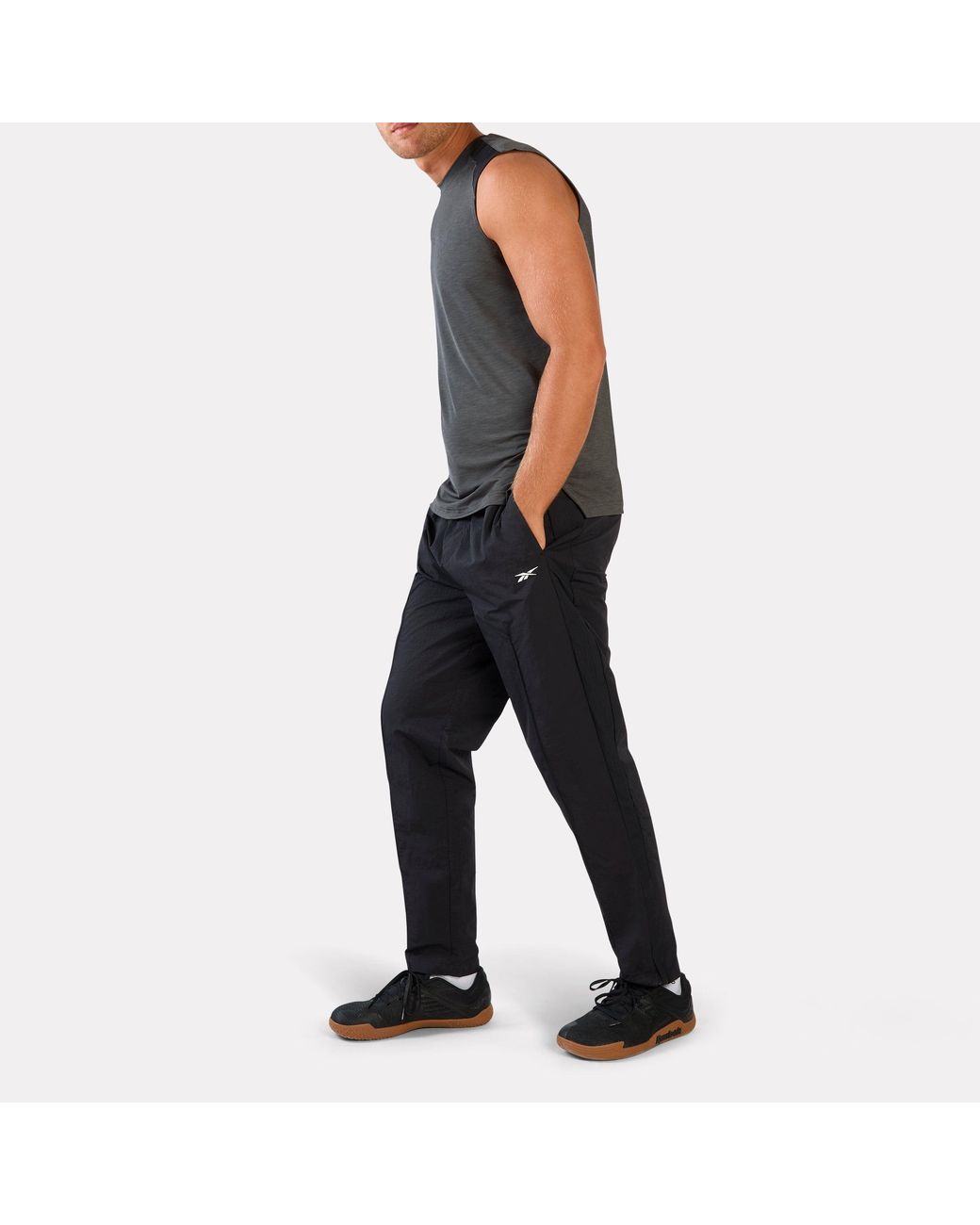 Reebok Black Rbk.B Woven Track Pants