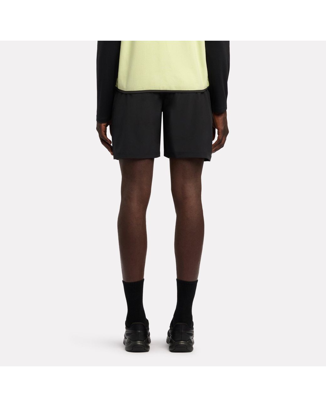 Reebok Black Id Train 7" Woven Shorts