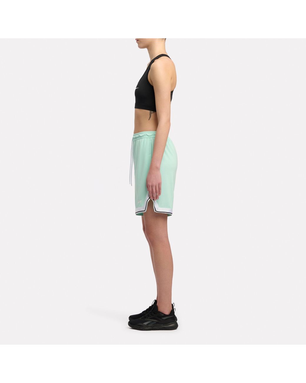 Reebok Green Id Train Racerback Sports Bra