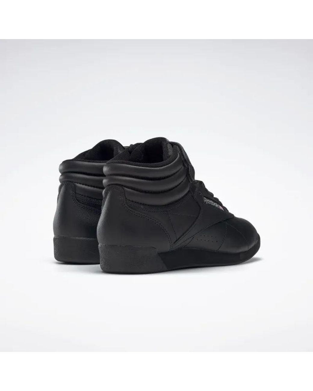 Reebok Black Freestyle Hi Trainers