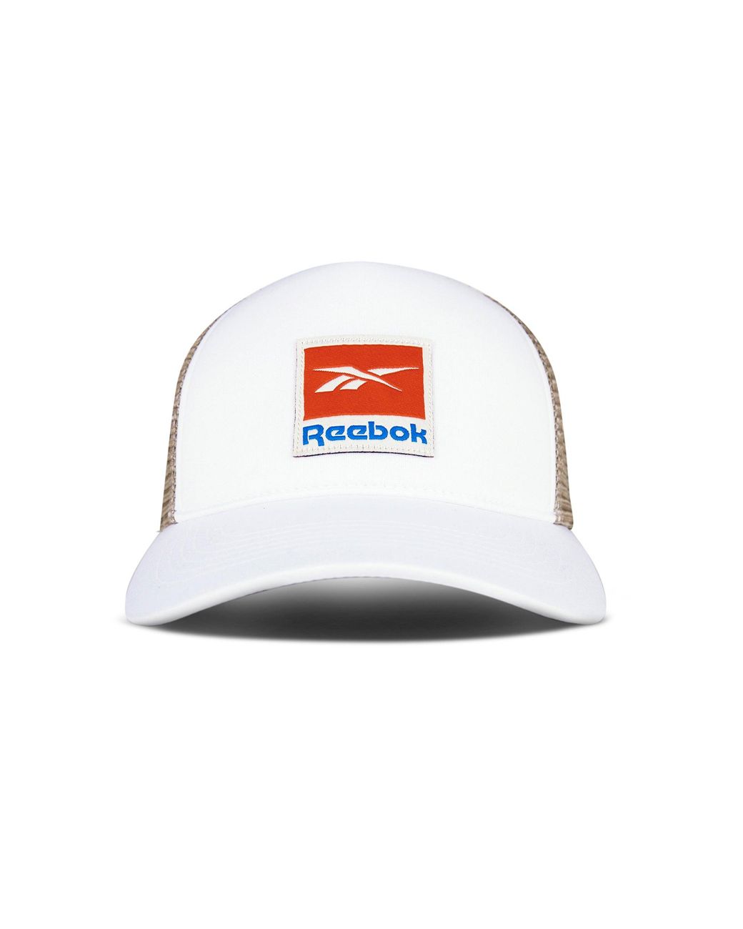 Reebok White Vintage Trucker Cap