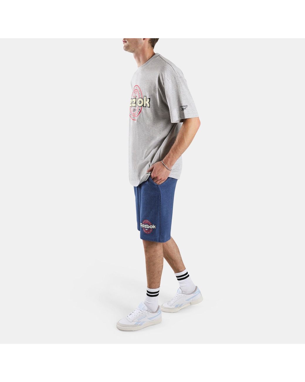 Reebok Gray World T-Shirt for men