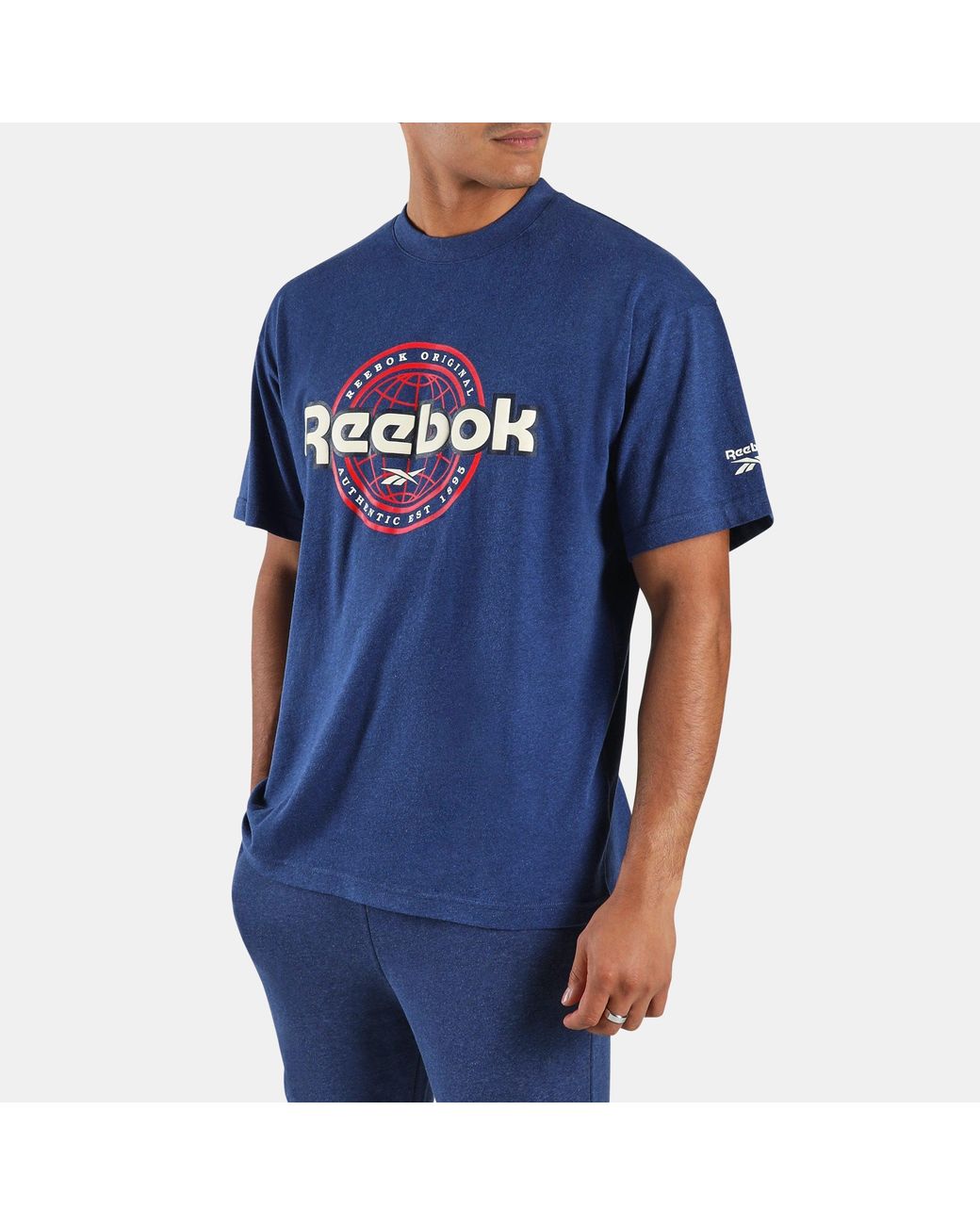 Reebok Blue World T-Shirt for men
