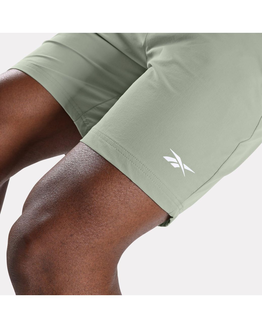 Reebok Green Id Rbk Training 7" Woven Shorts