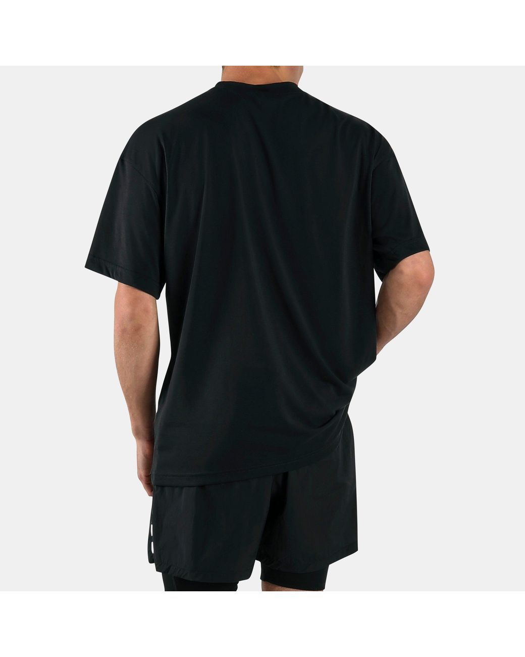 Reebok Black Athlete Flex Relaxed T-Shirt