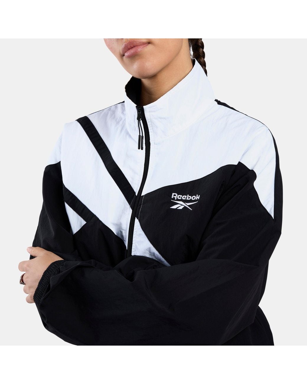 Reebok Blue Icon Open Hem Tracktop