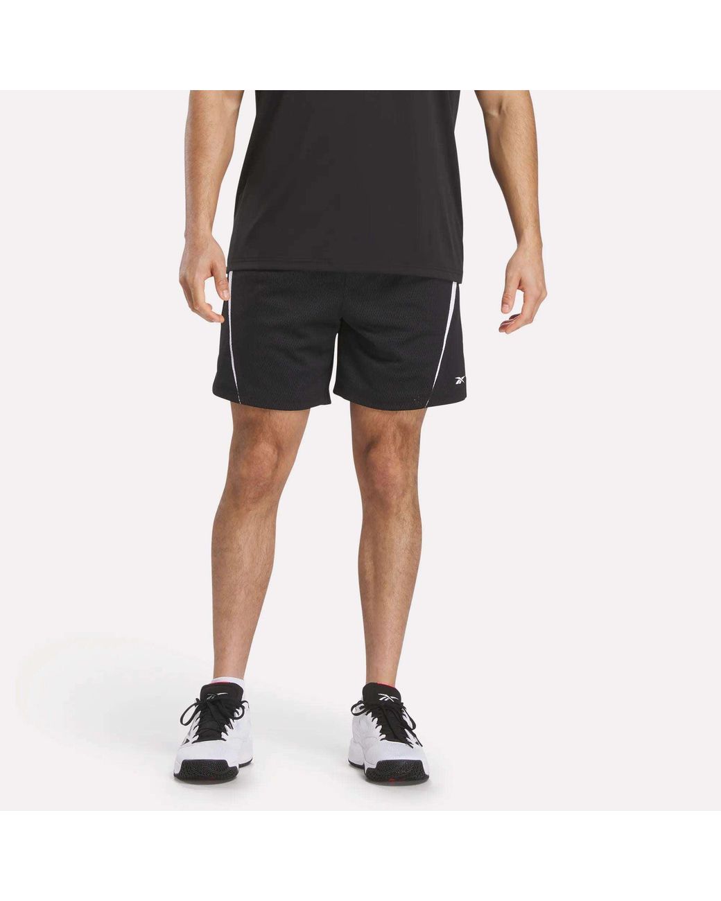 Reebok Black Mesh Shorts