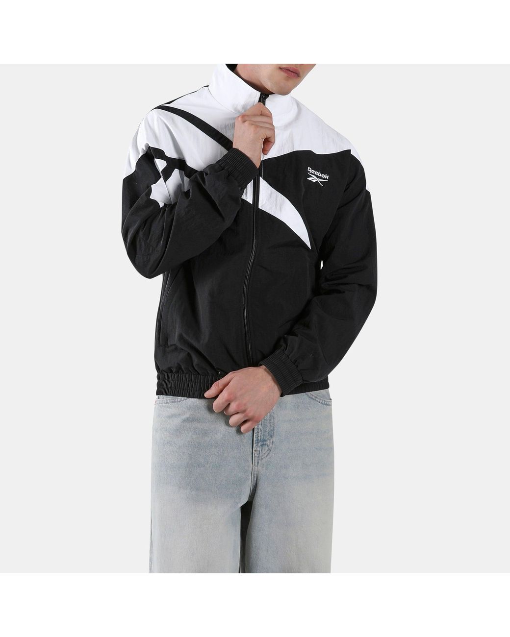 Reebok Black Vector Track Top