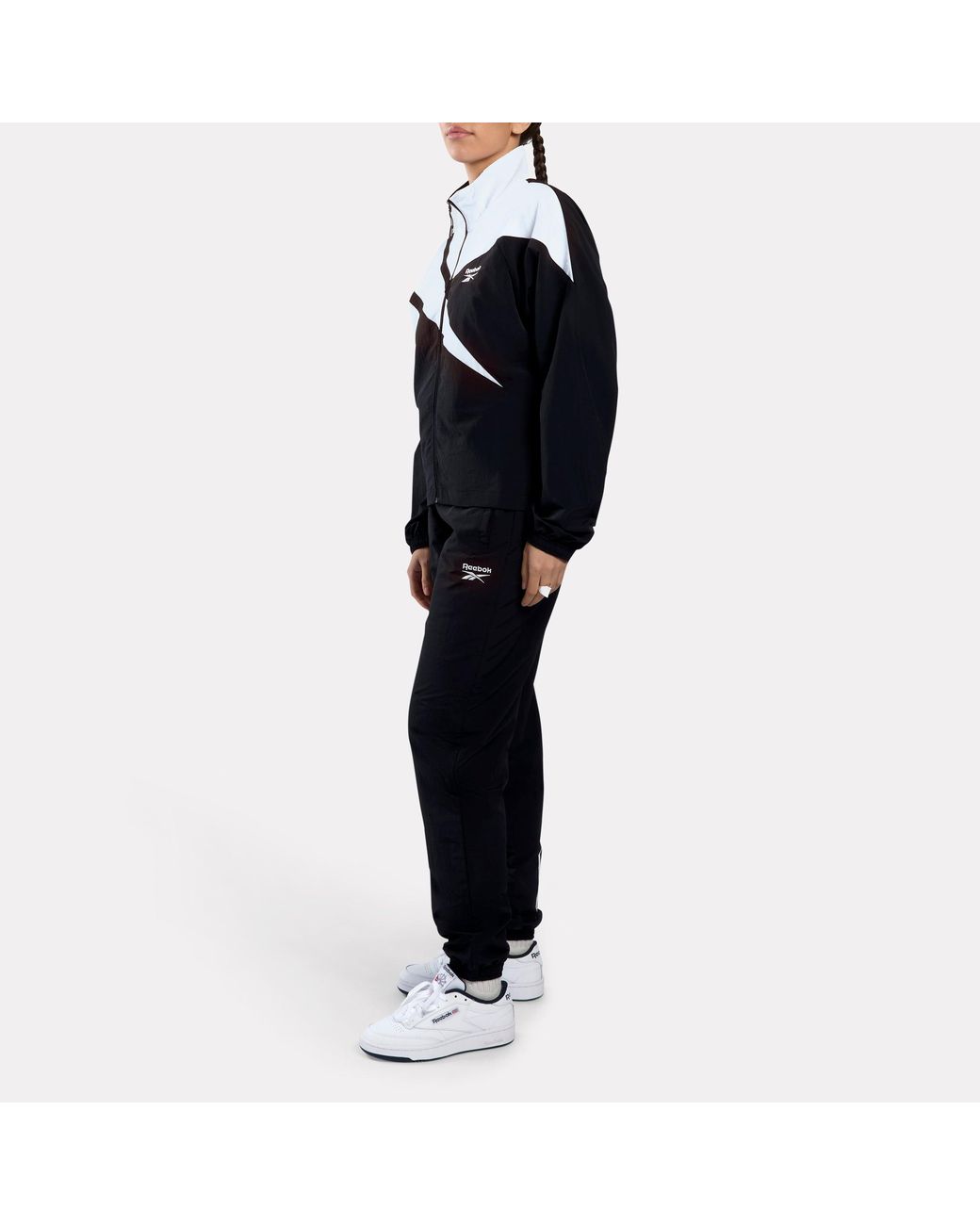 Reebok Blue Icon Open Hem Tracktop