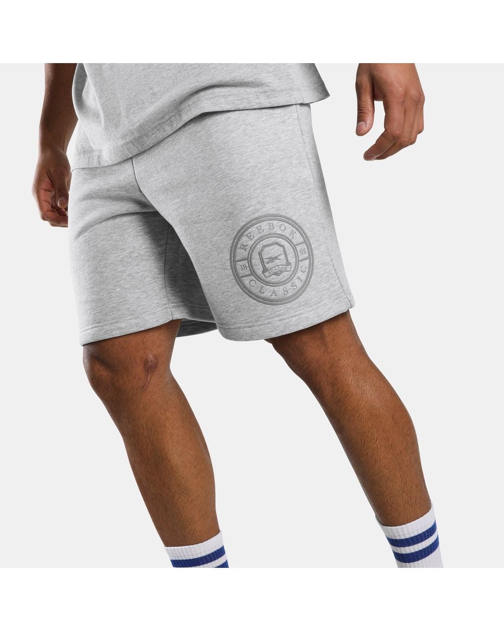 Reebok Gray Crest Shorts