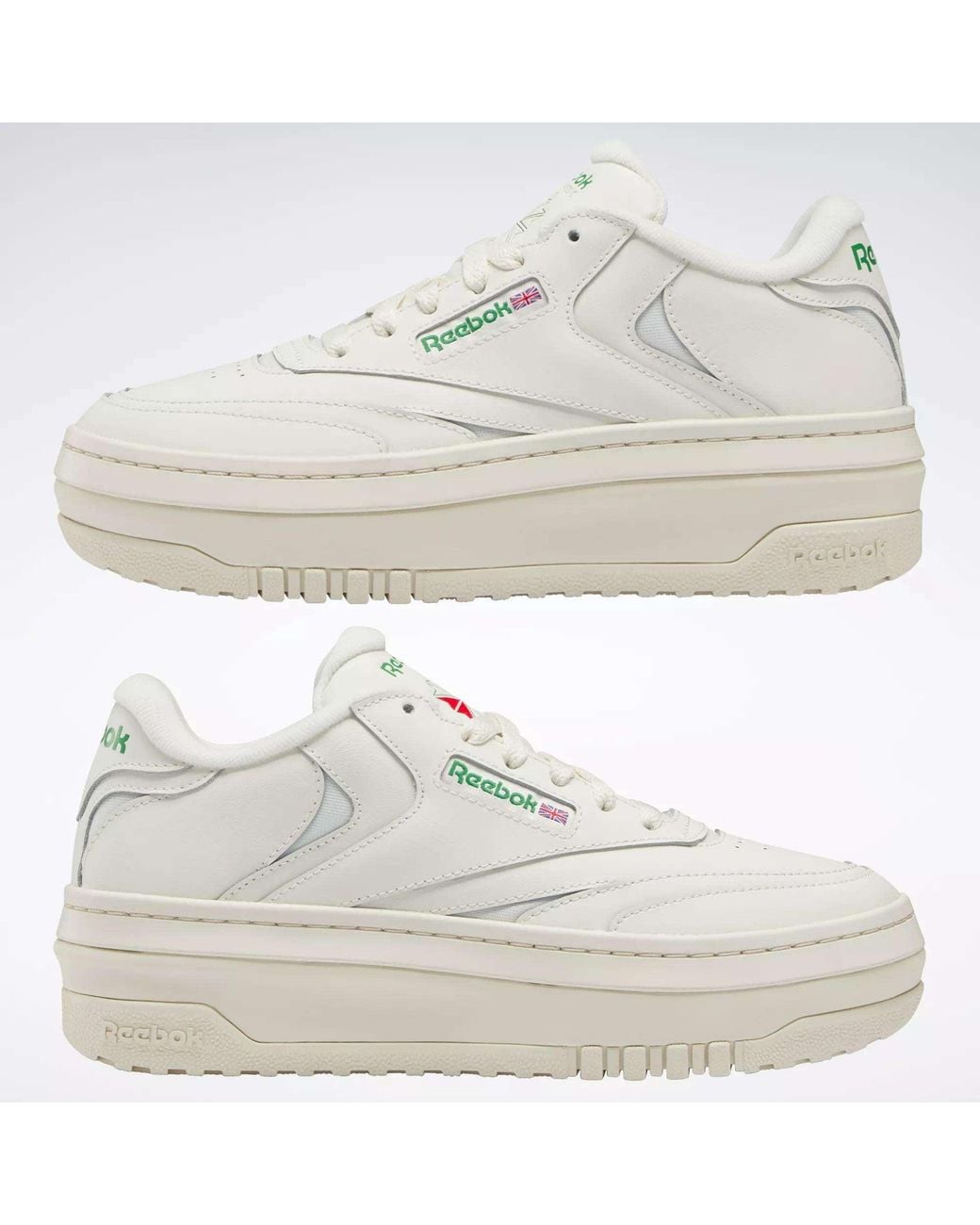 Reebok White Club C Extra Shoes