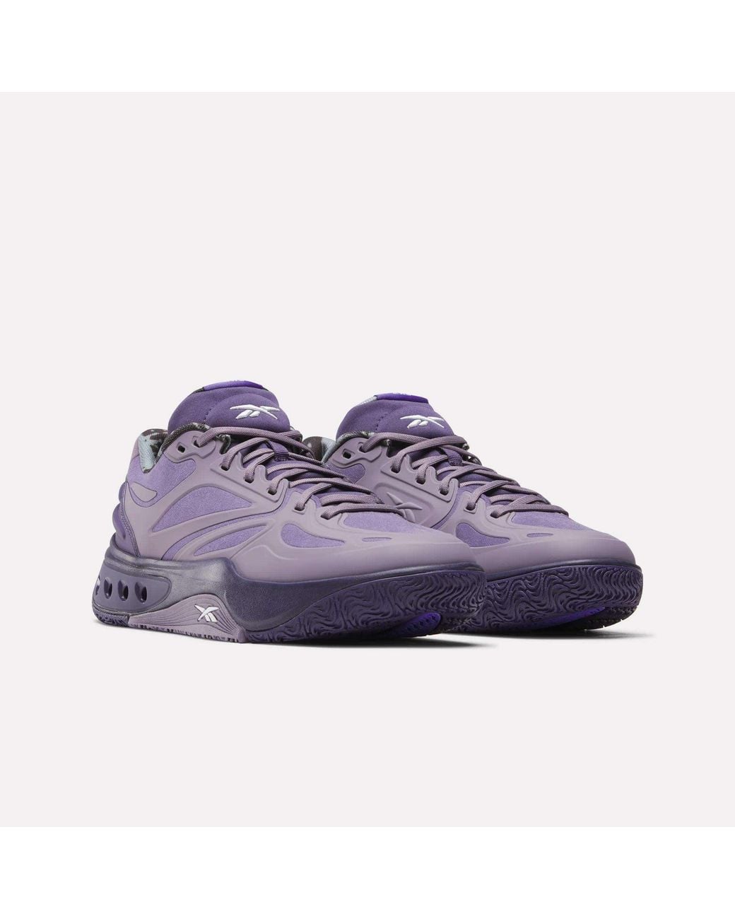 Reebok Purple Engine A Basketball Shoe