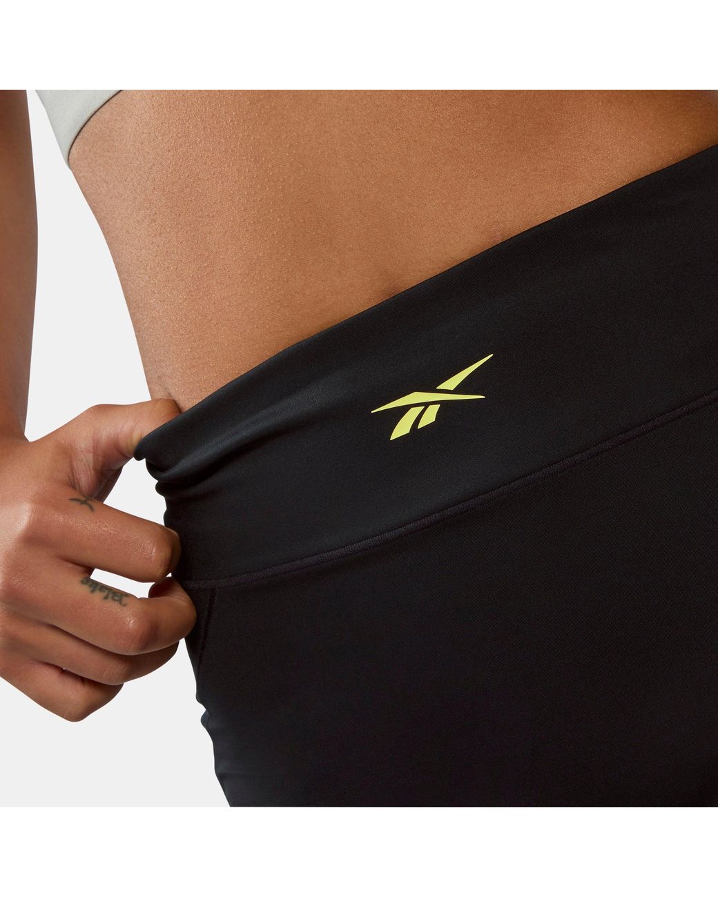 Reebok Black Rbk Lab Booty Shorts