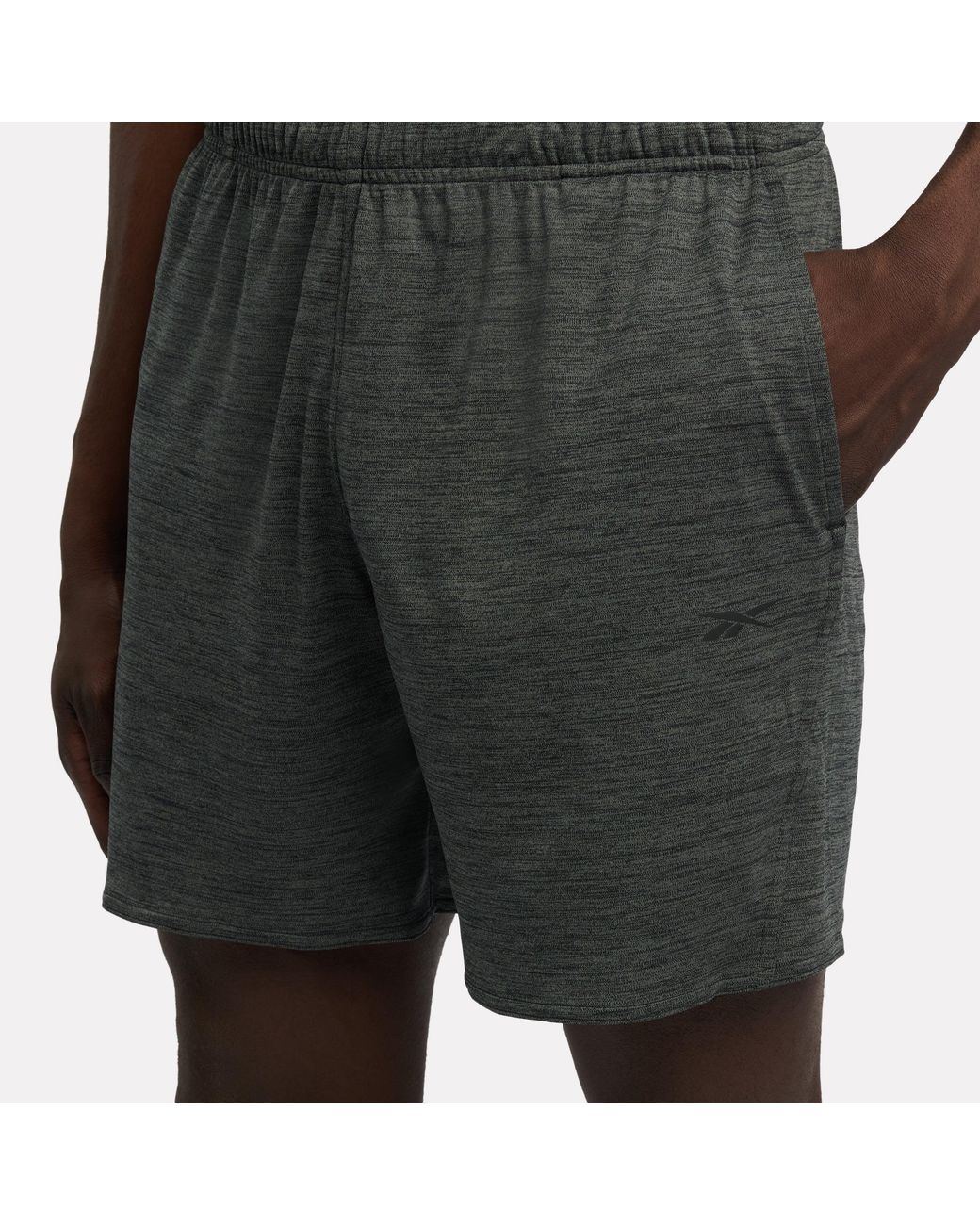 Reebok Black Id Train 9" Knit Shorts