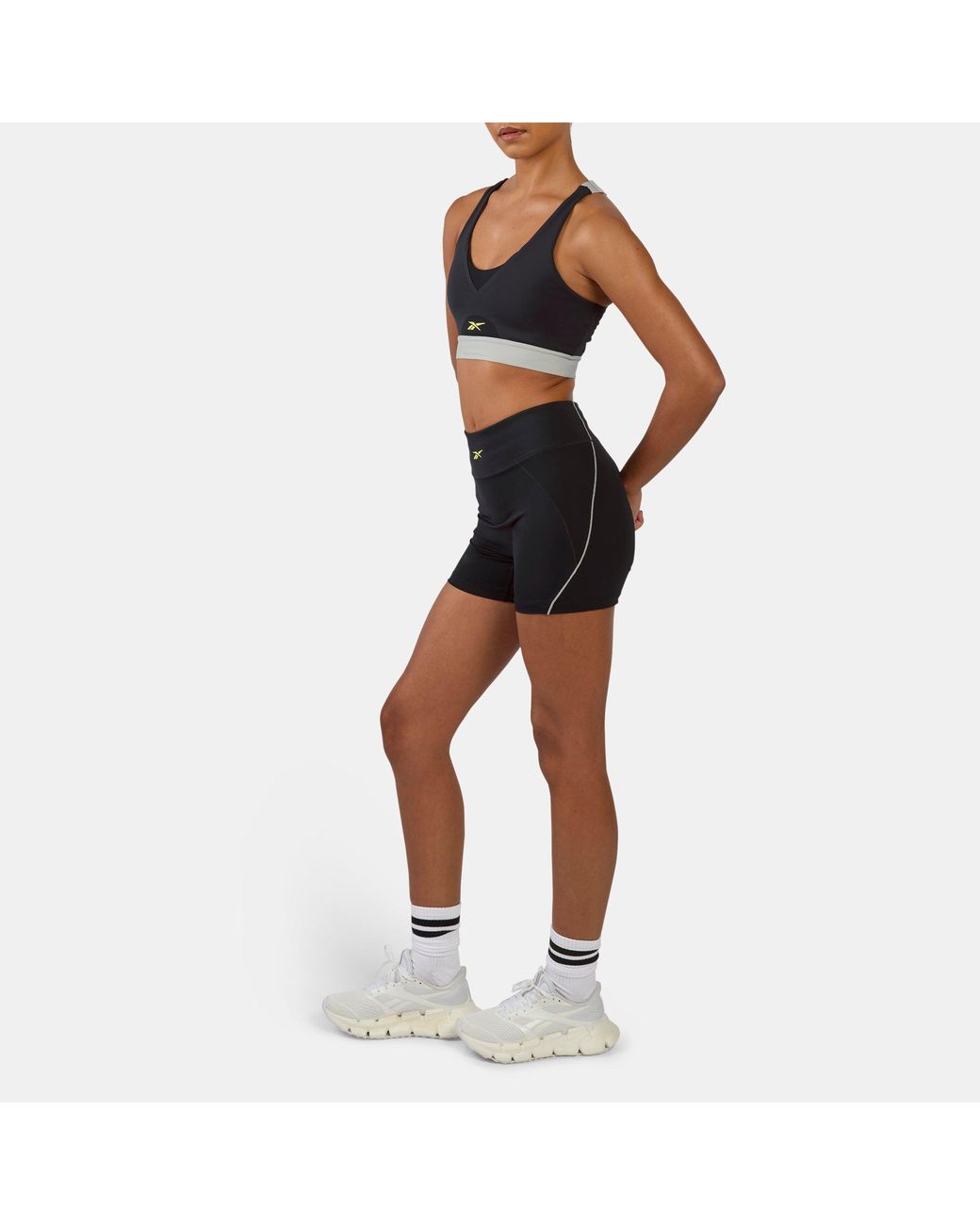 Reebok Black Rbk Lab Booty Shorts