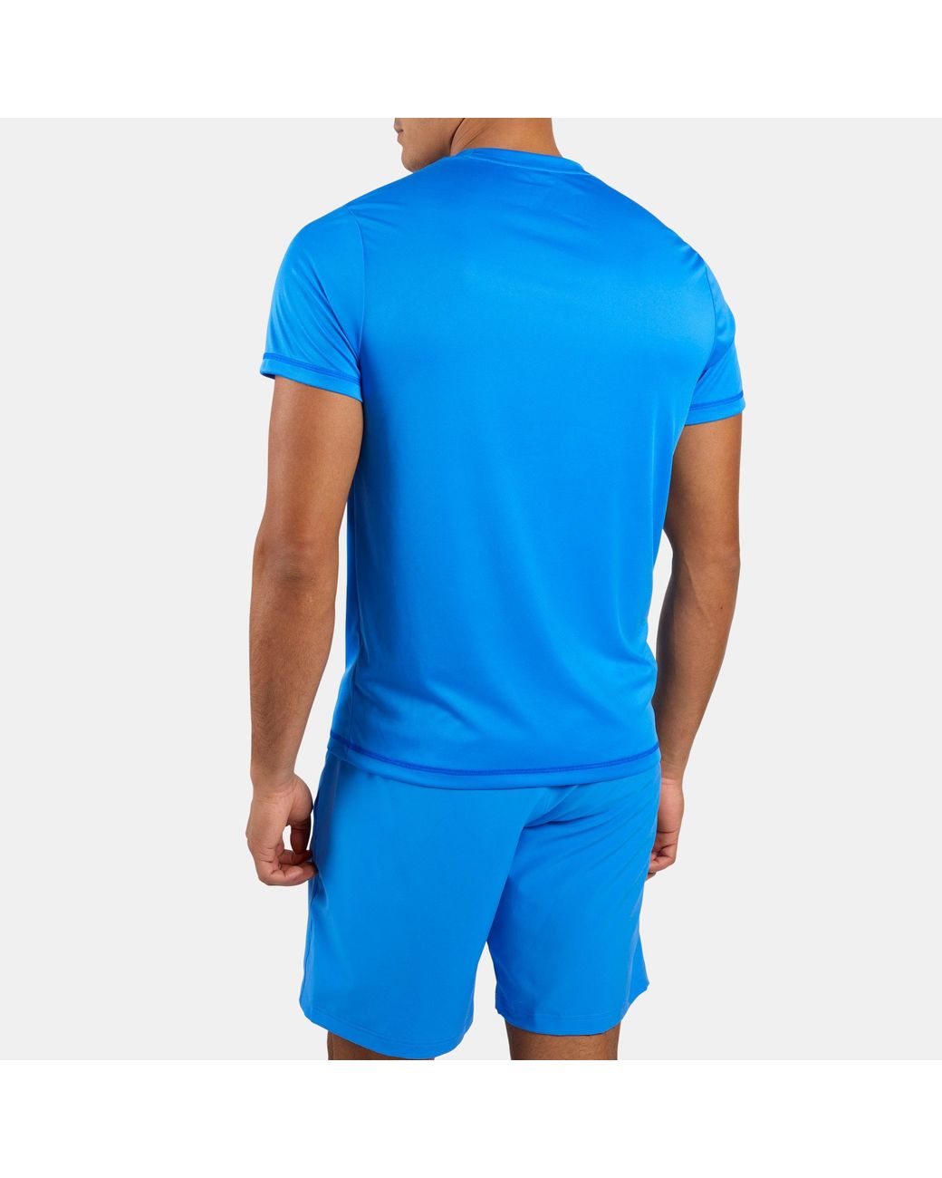 Reebok Id Train Ss Tech Tee, Afmeting in het Blue voor heren