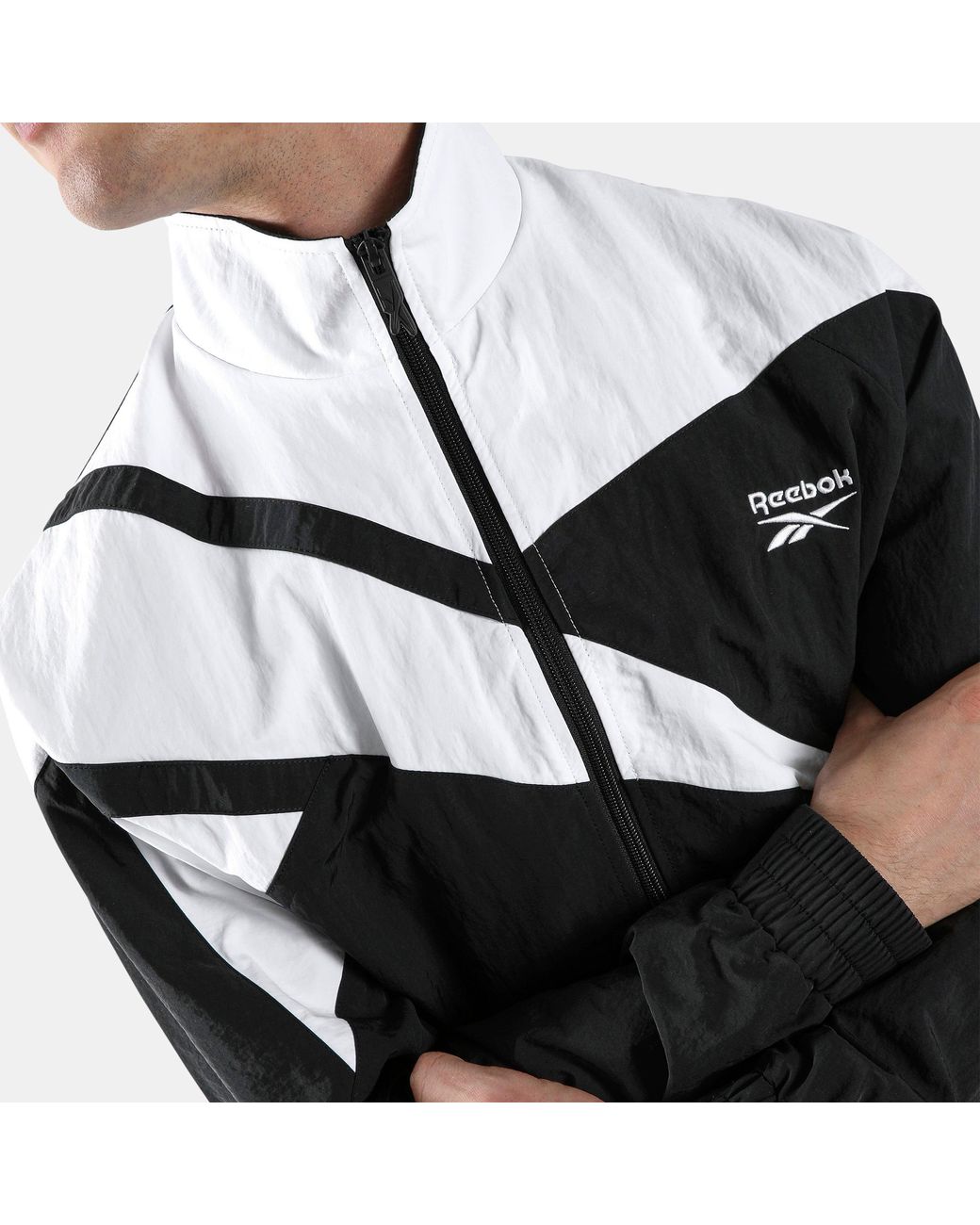 Reebok Black Vector Track Top