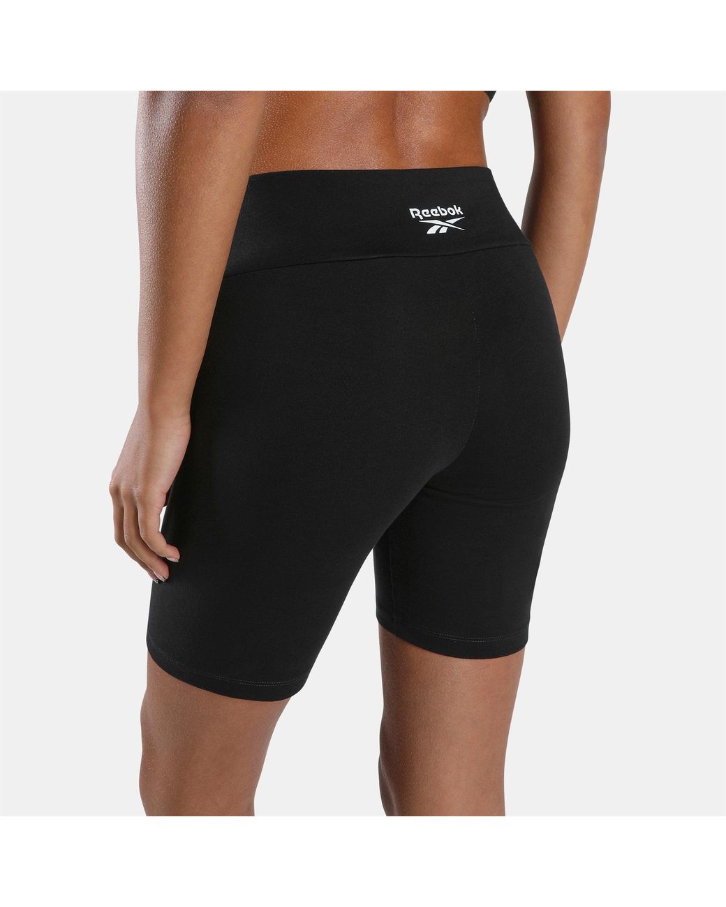 Reebok Black Frida Small Logo Cycle Shorts