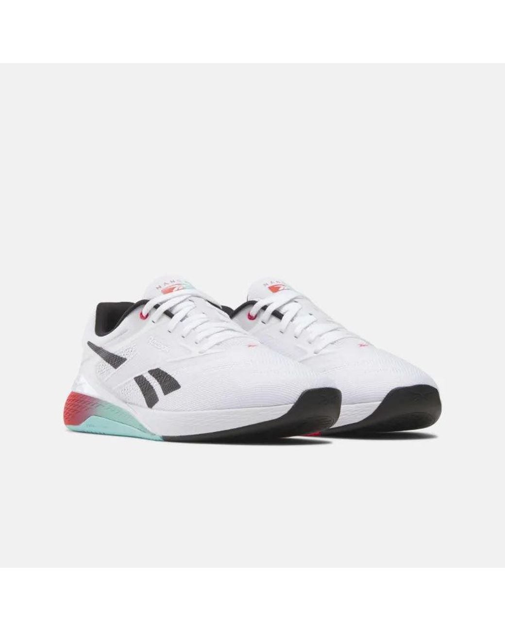 Reebok White Nano X5 Training Shoes
