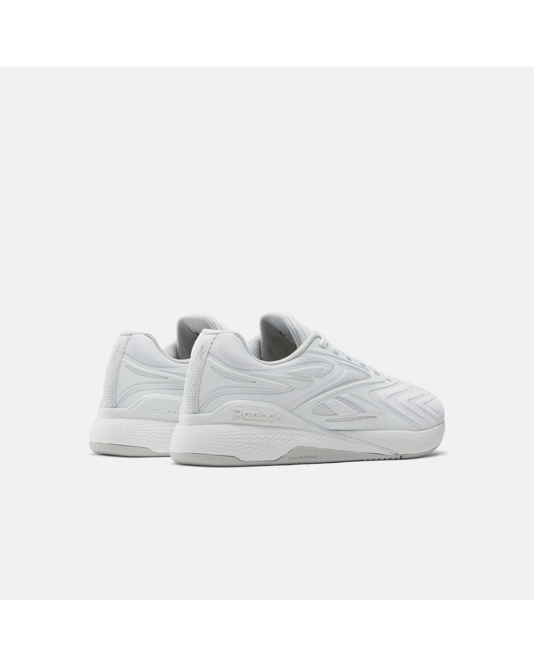 Reebok White Nano X5 Edge Training Shoes