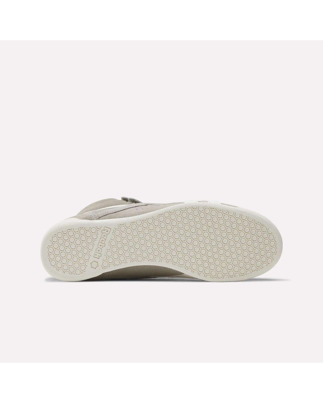 Reebok Gray Freestyle Hi Shoes