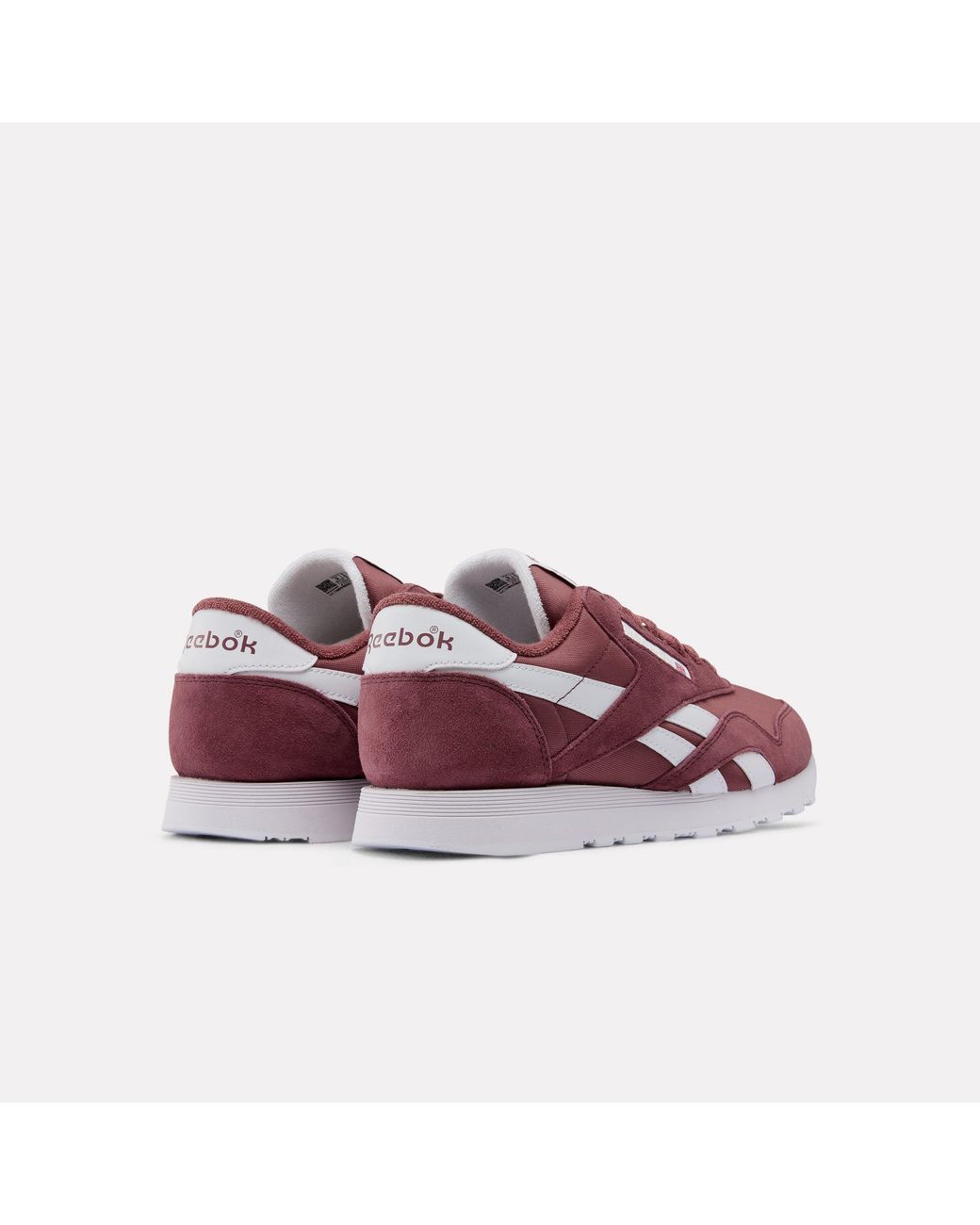 Reebok Purple Classic Nylon Trainers