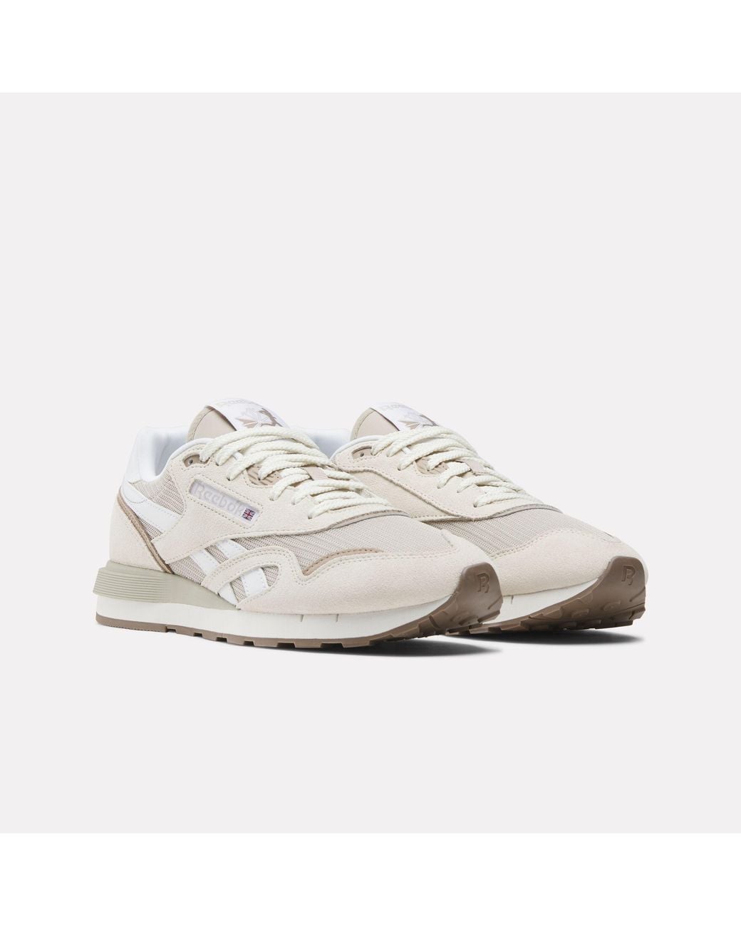Reebok White Classic Nylon 89 Trainers