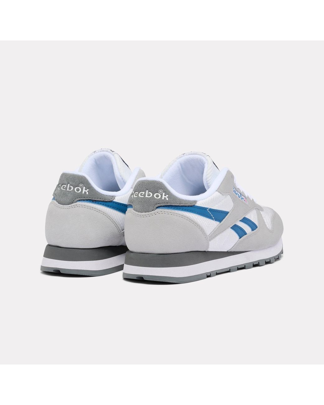 Reebok Blue Classic Leather Sneakers