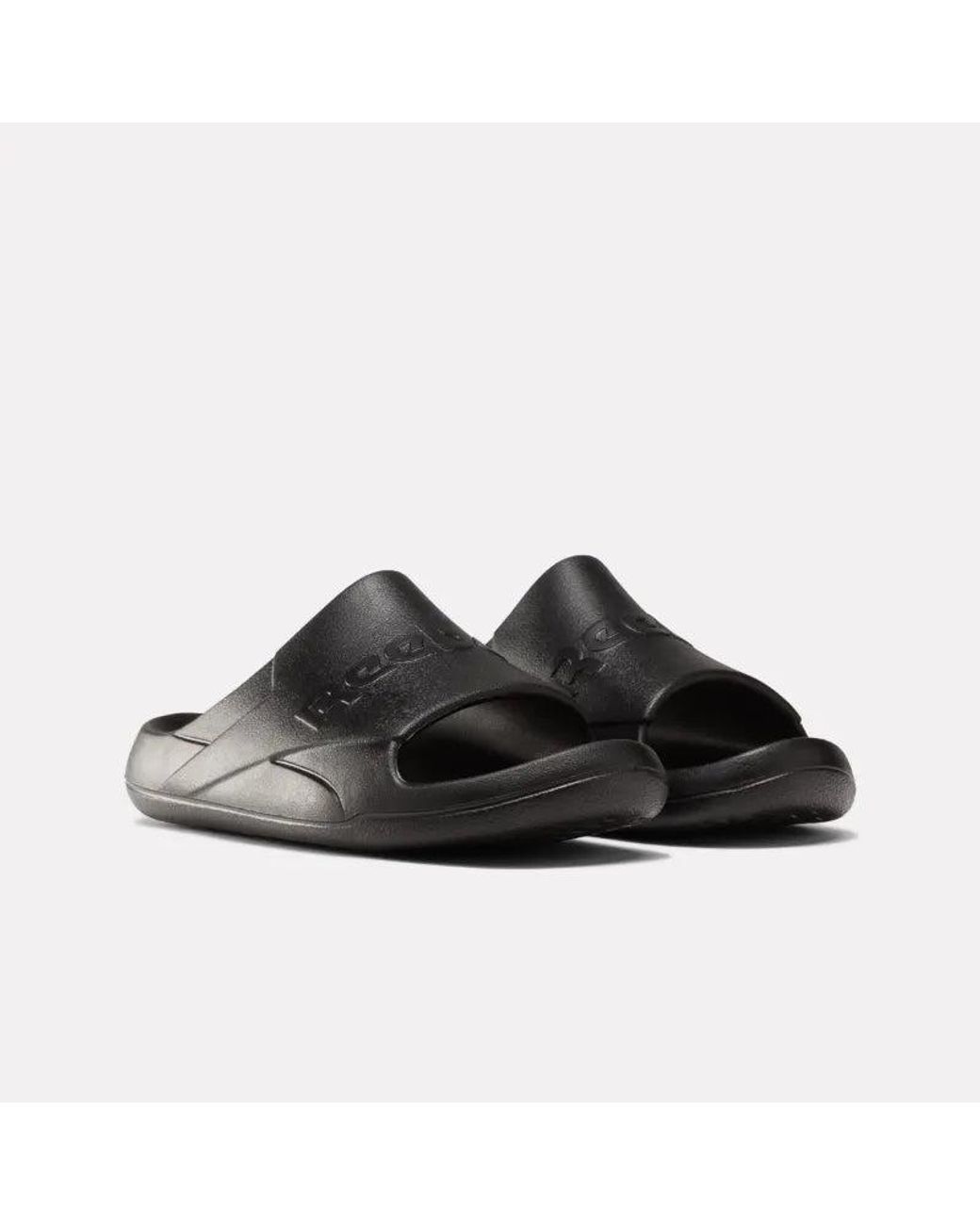 Reebok Black Clean Slides, Größe