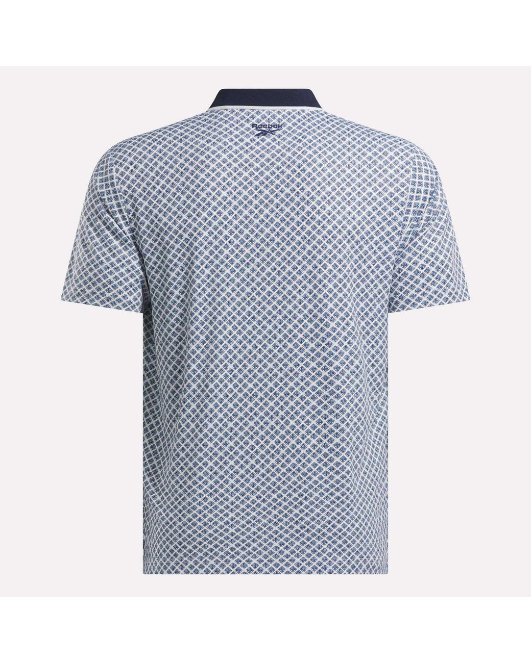 Reebok Blue Sublimation Shirt for men