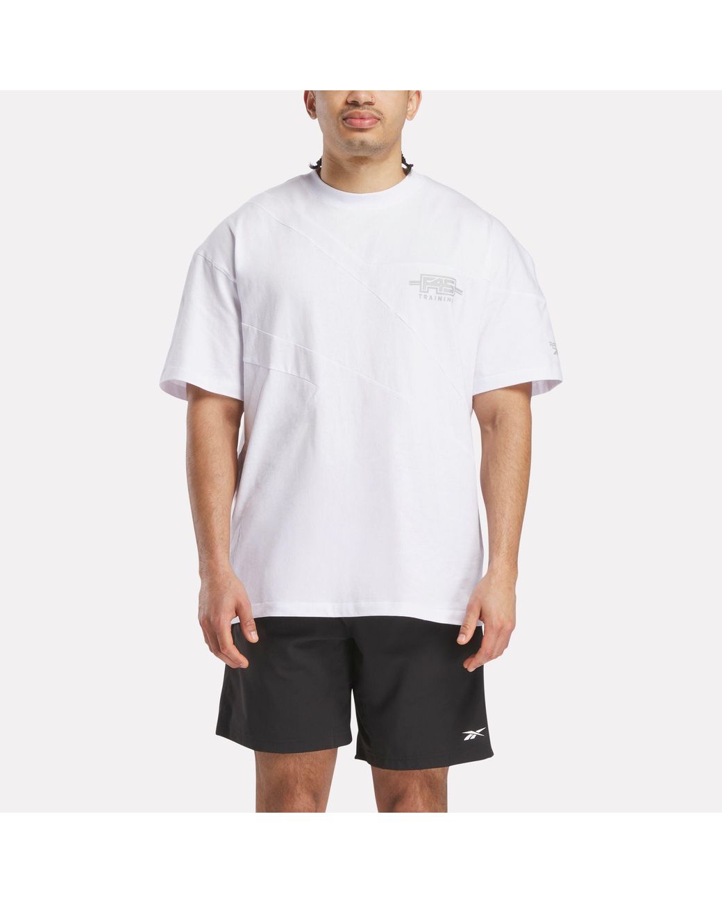 Reebok White X F45 Training Relaxed T-Shirt