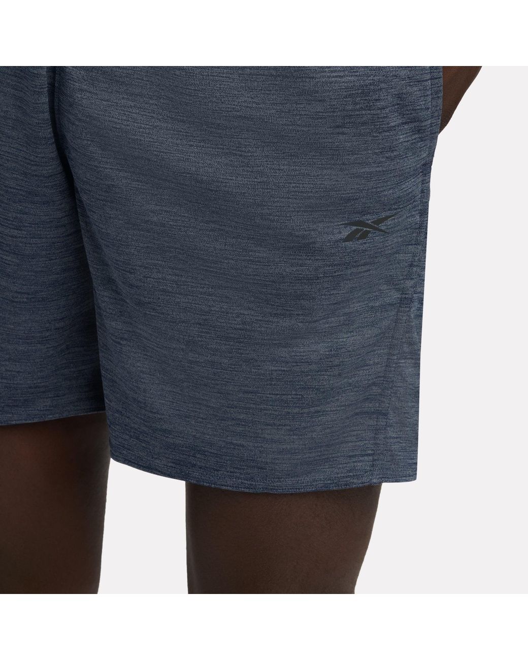 Reebok Blue Id Train 9" Knit Shorts