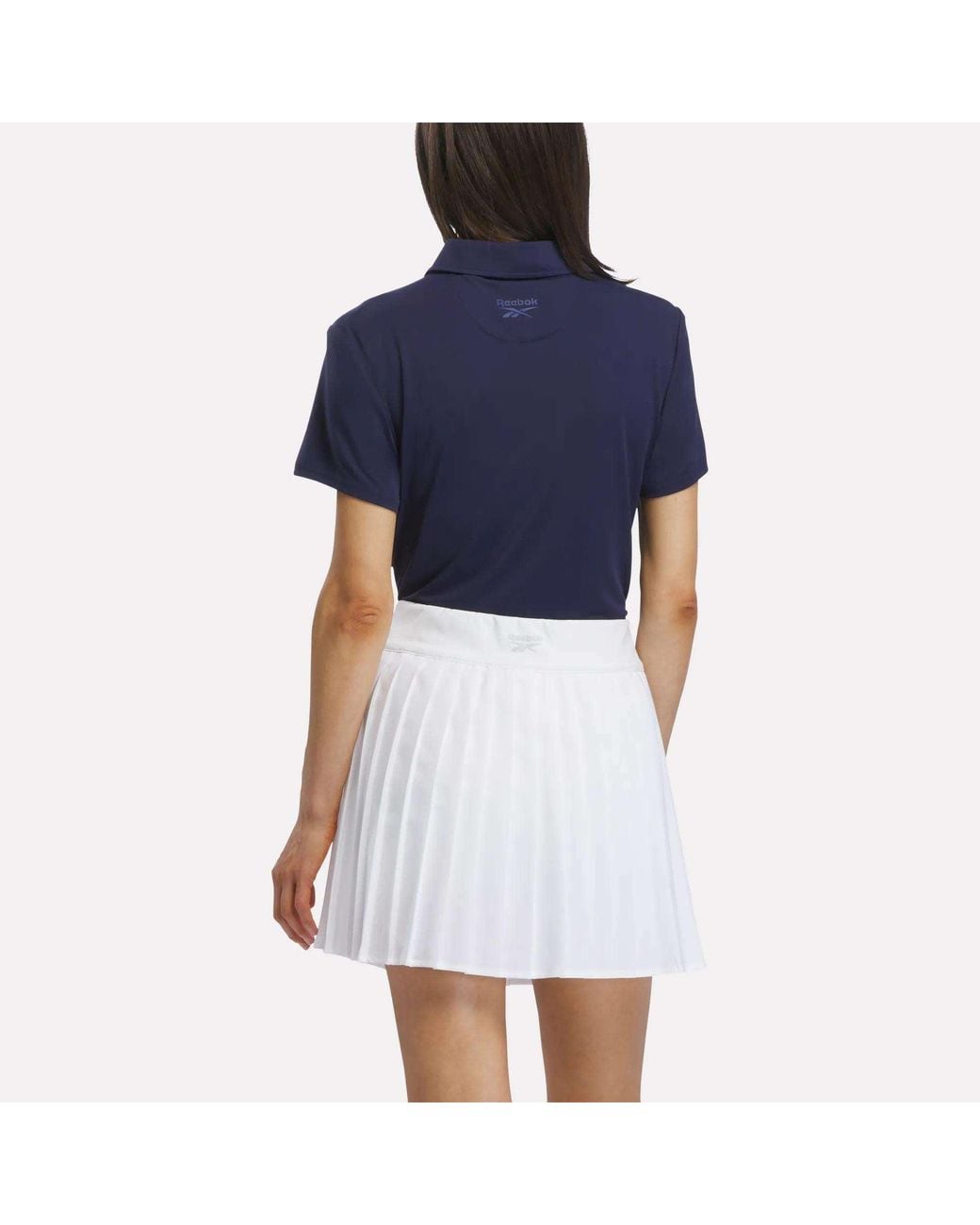 Reebok Blue Solid Core Polo Shirt