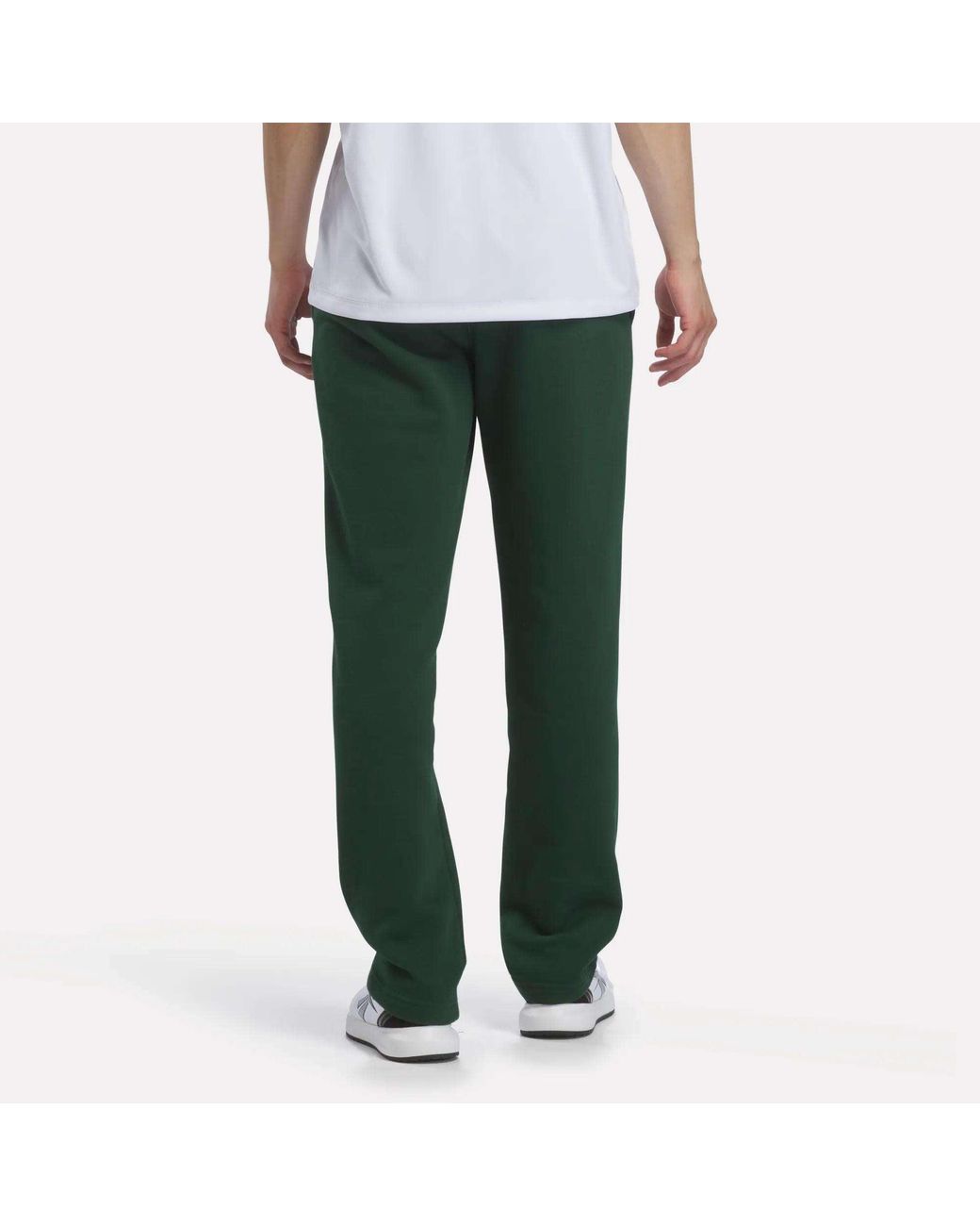 Reebok Green Open Hem Pants for men