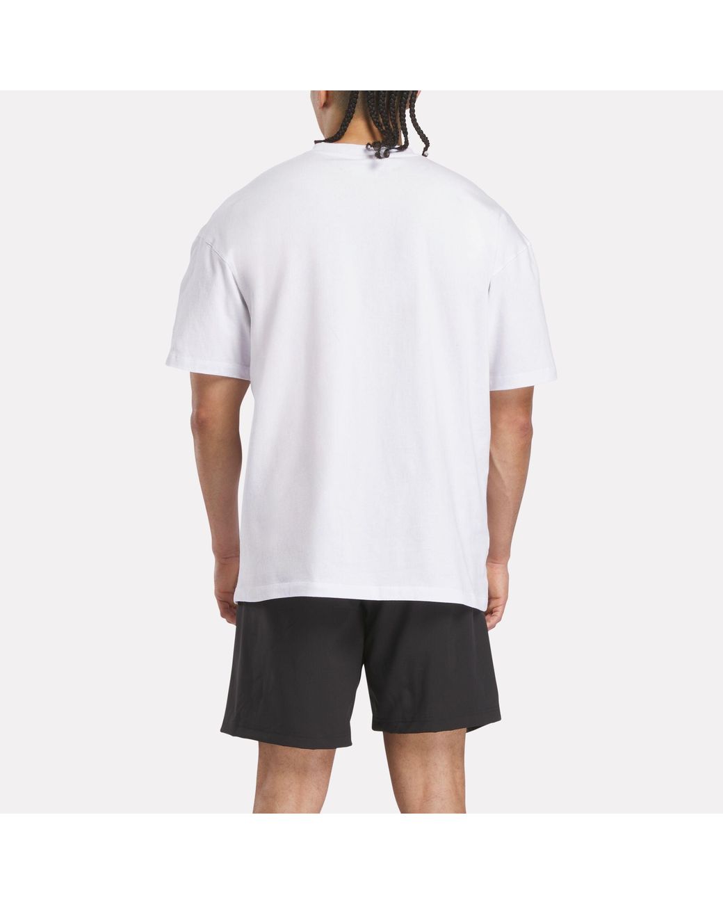 Reebok White X F45 Training Relaxed T-Shirt