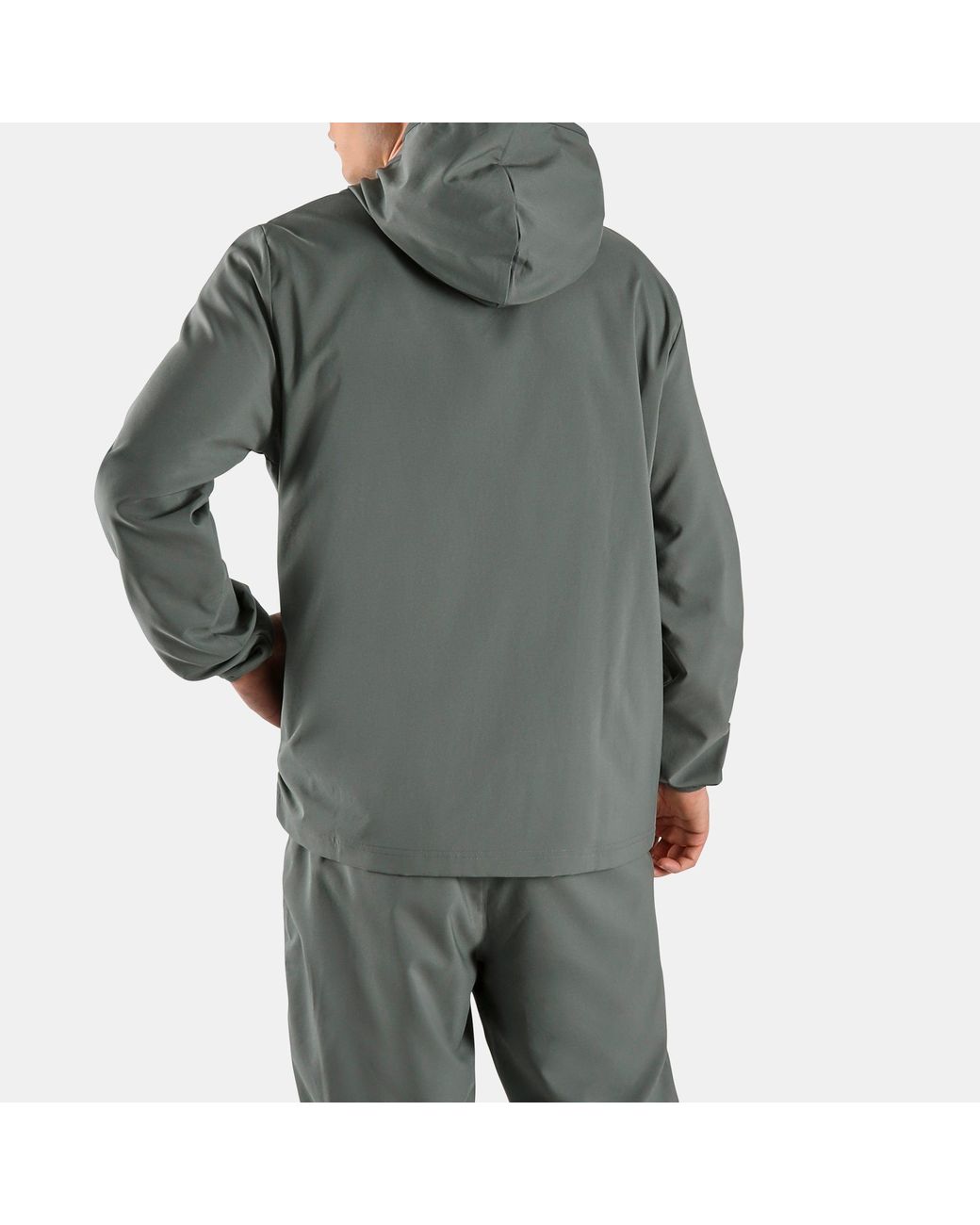 Reebok Gray Id Woven Jacket for men