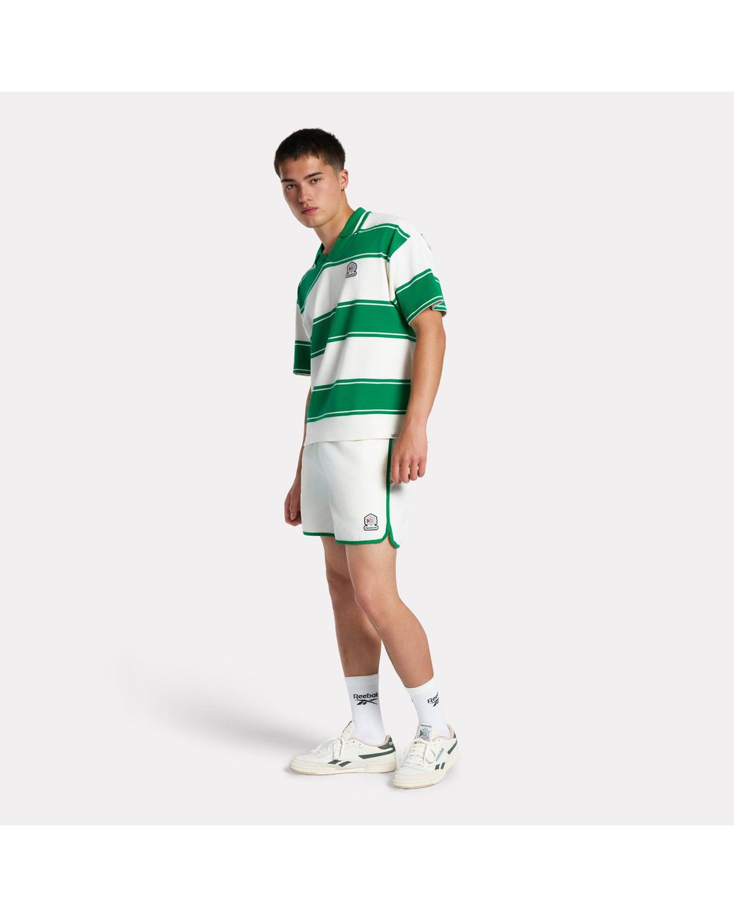 Reebok Green 4” Woven Shorts