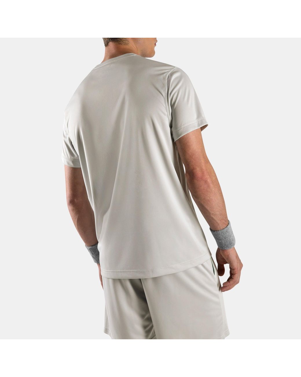Reebok Gray Id Train Blocked T-Shirt for men