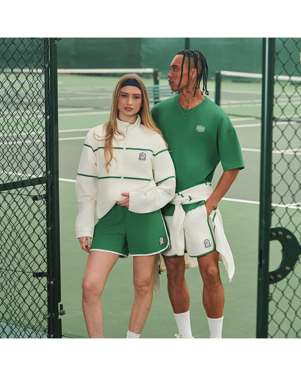 Reebok Green 4” Woven Shorts