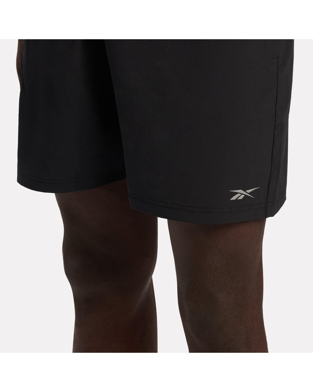 Reebok Black Id Train 7" Woven Shorts