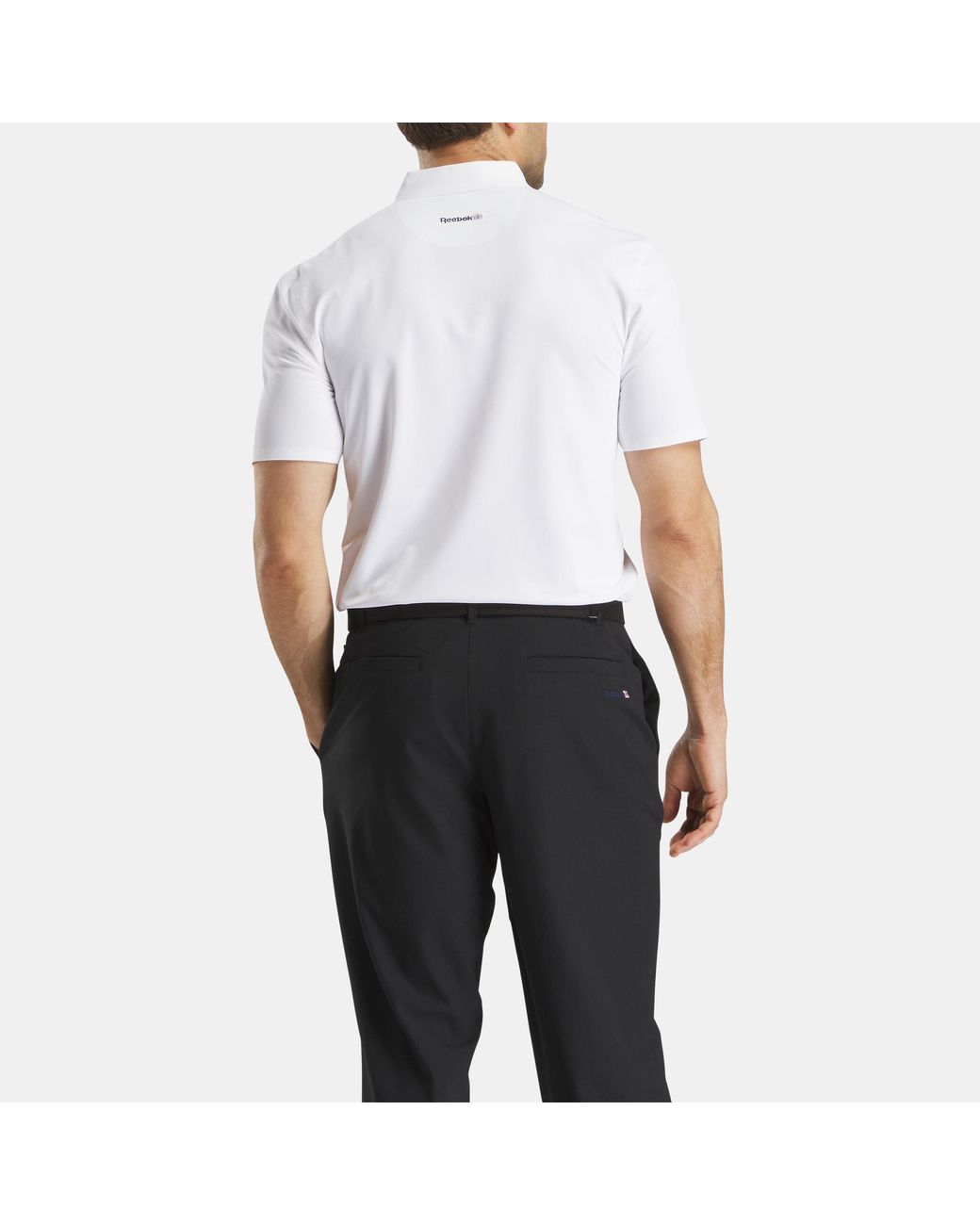 Polo Bonded Pique Da Uomo, Taglia di Reebok in White
