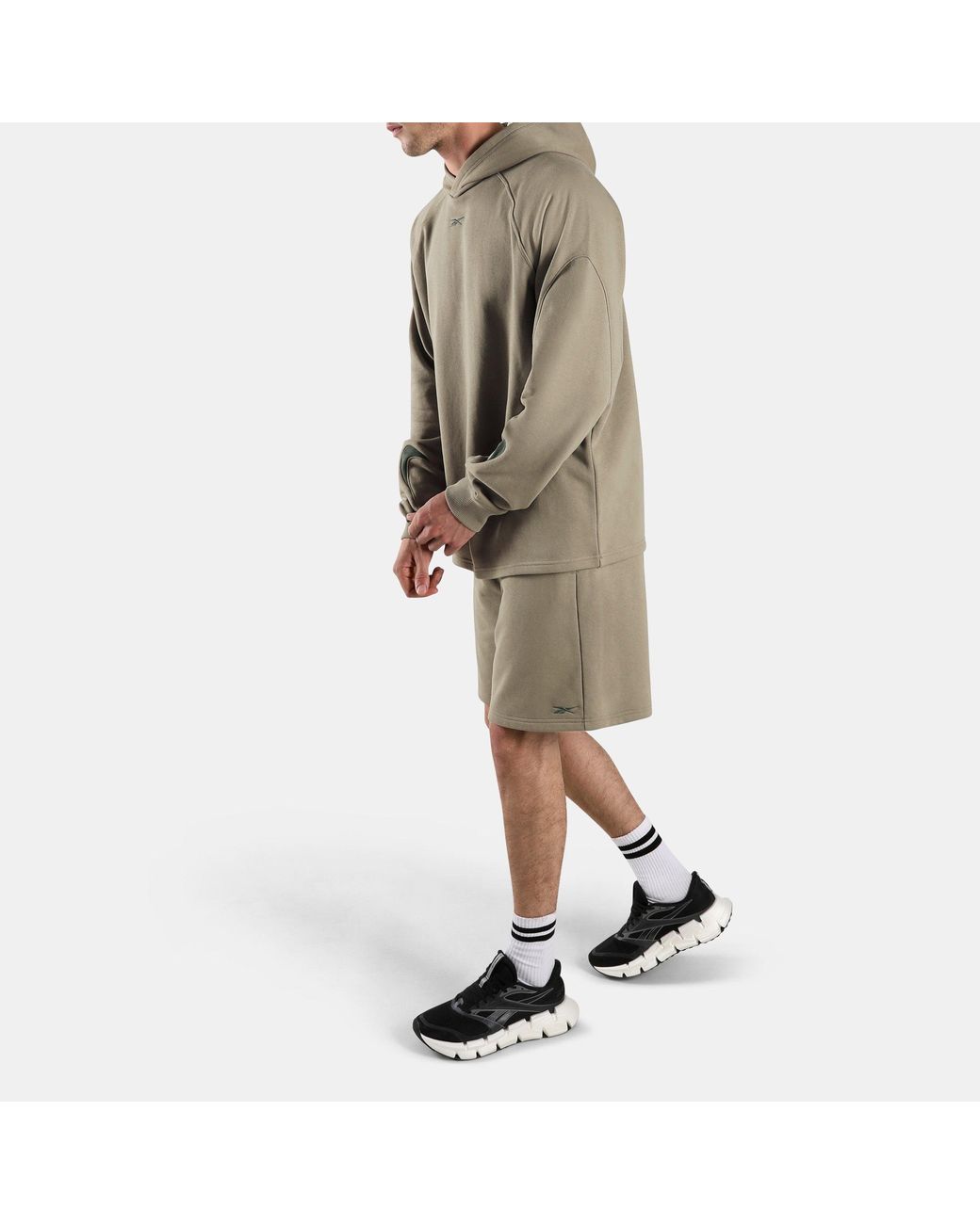 Reebok Green Rbk.Basketball Ft Oh Hoodie for men