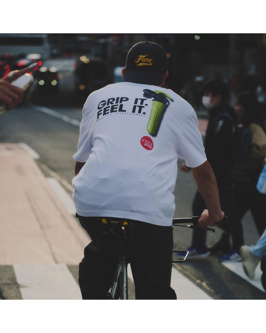 Reebok White X Balansa Pump T-Shirt